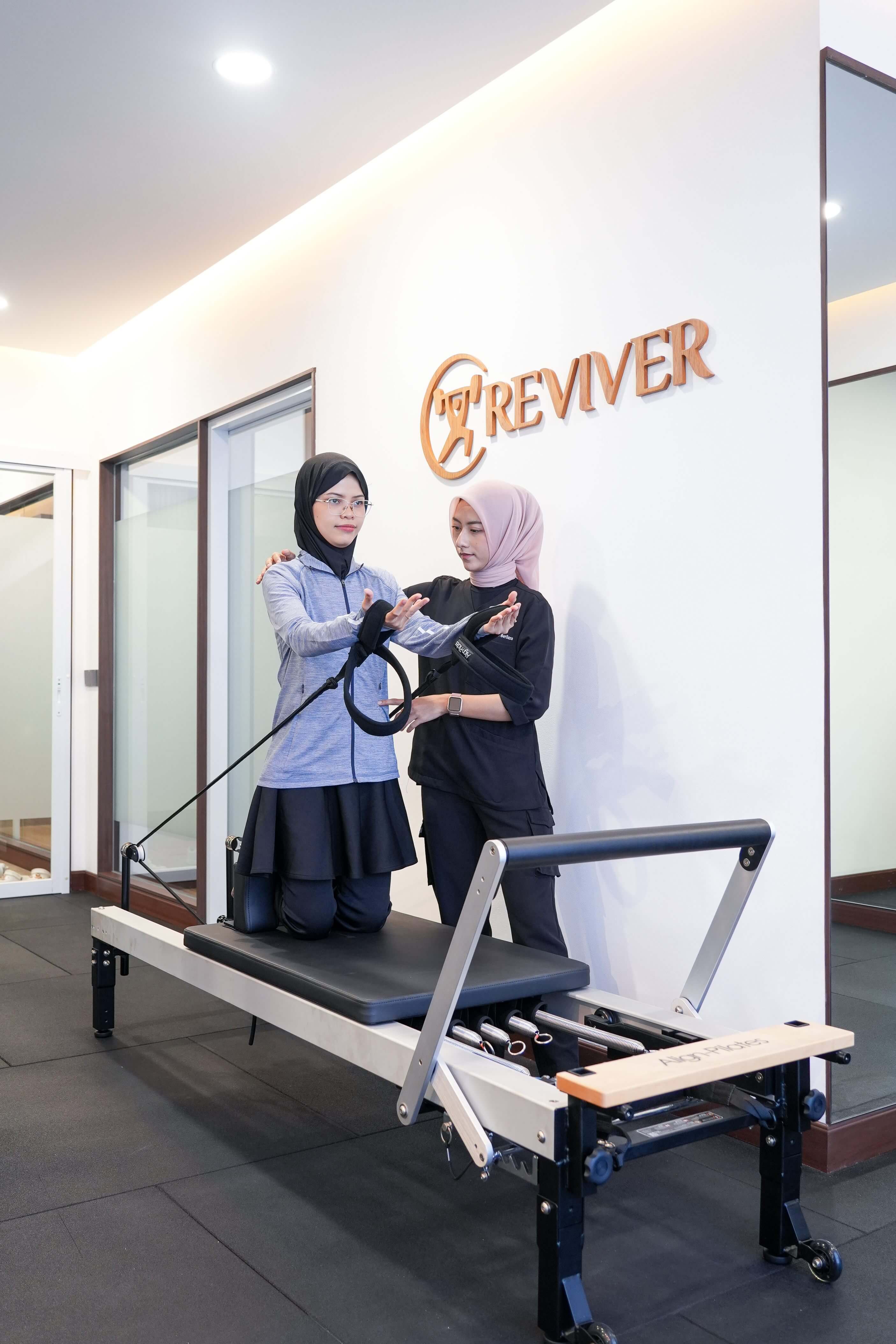 Clinical Pilates session